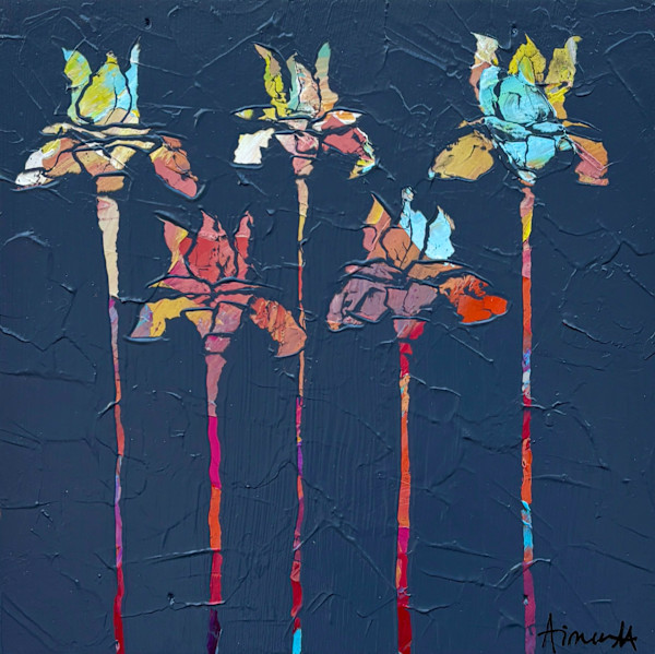 Five Iris by Aimee Maschhoff