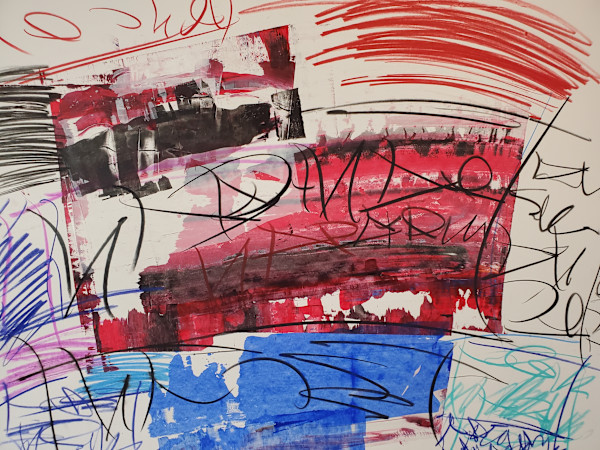 Red Field #4 by scottkadamsart