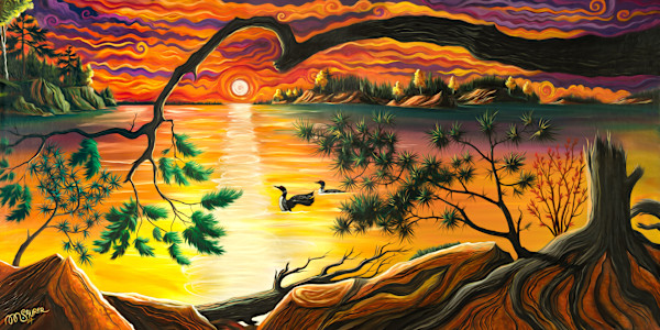 Lake Vermilion Sunset by Marissa Kayne Saurer