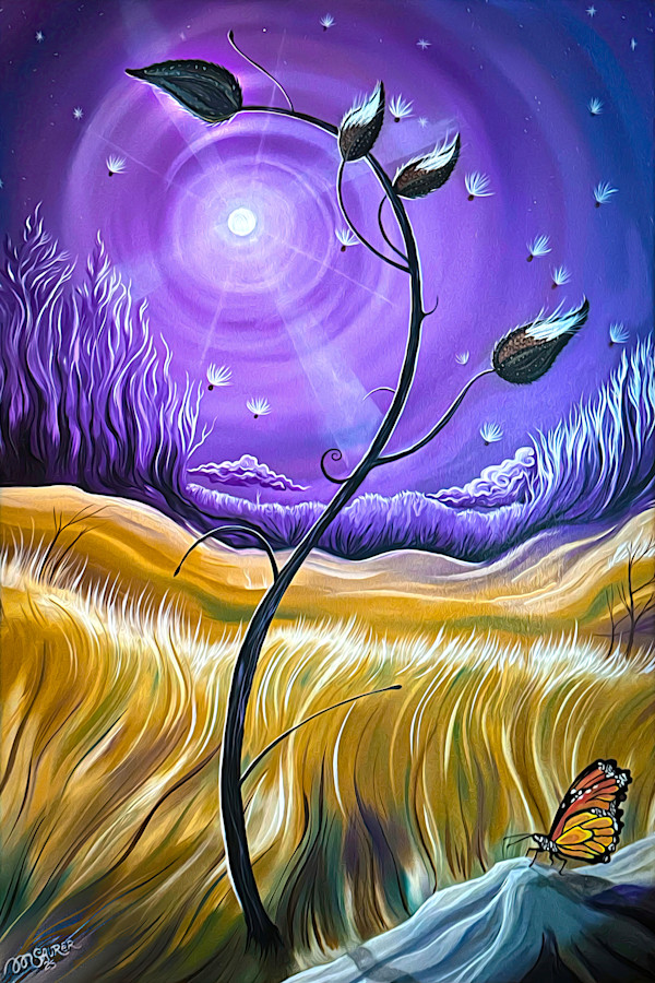 Milkweed at Dawn by Marissa Kayne Saurer