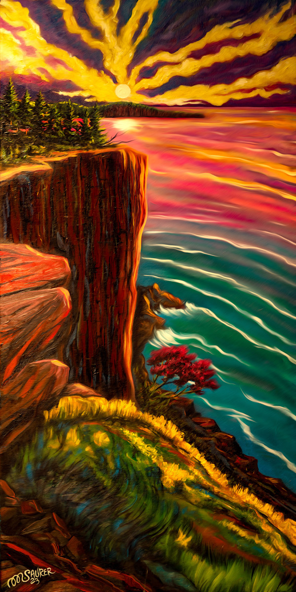 Palisade Head at Dawn by Marissa Kayne Saurer