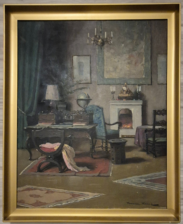 Studierzimmer by Endre Komaromi Kacz