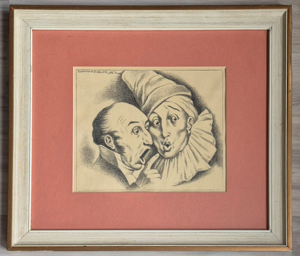 Zwei Gesichter by Edouardo Detaille
