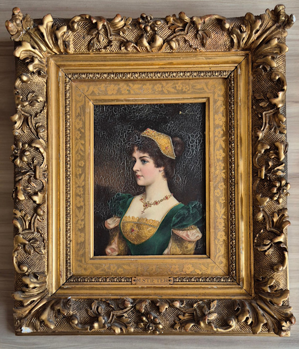Venizianische Edelfrau by Moritz Stifter