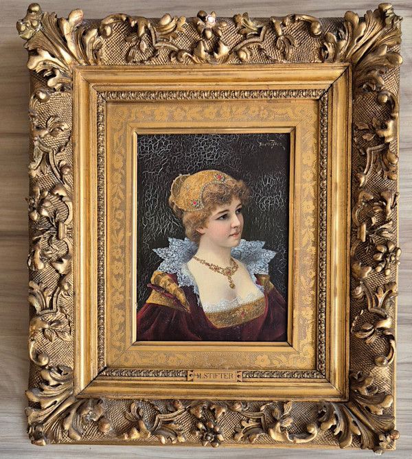 Venizianische Edelfrau by Moritz Stifter