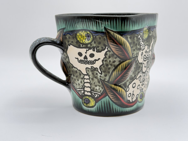 Untitled (clown mug) by George Bowes