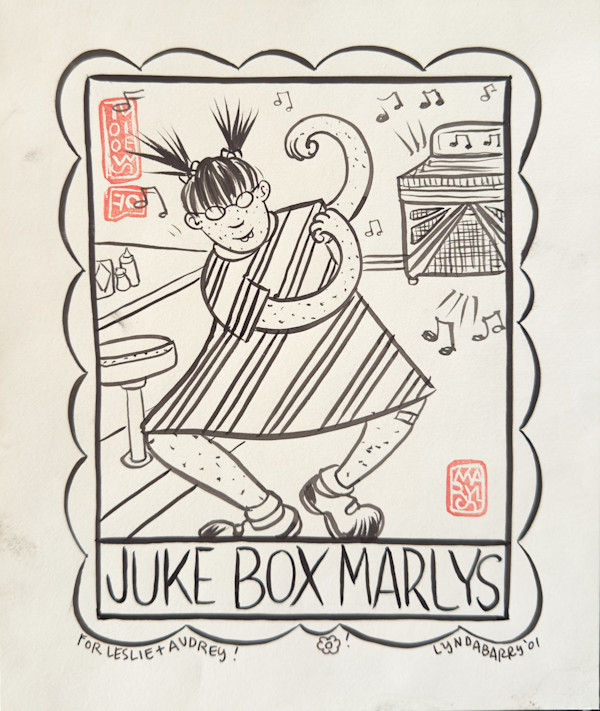 Juke Box Marlys by Lynda Barry, Image 2.