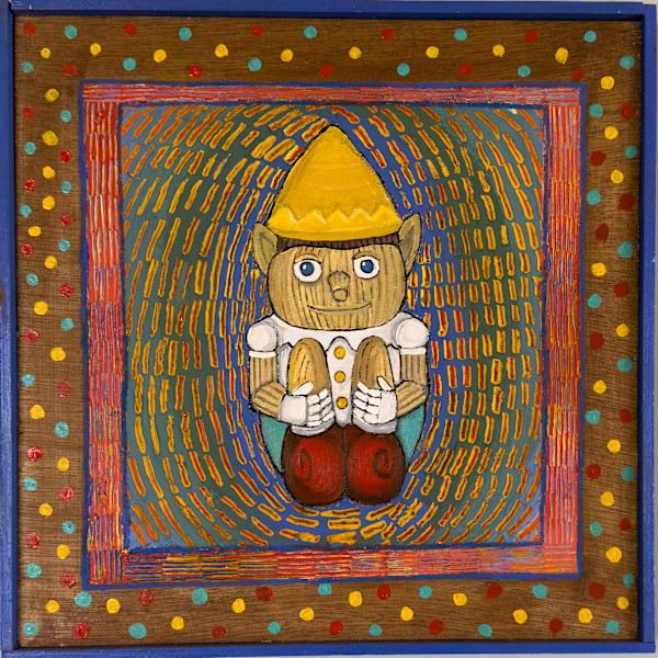 Plastic Pinocchio by Leslie Nichol
