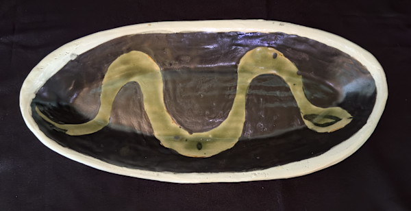 Untitled - green snake black background by Daniel Postotnik
