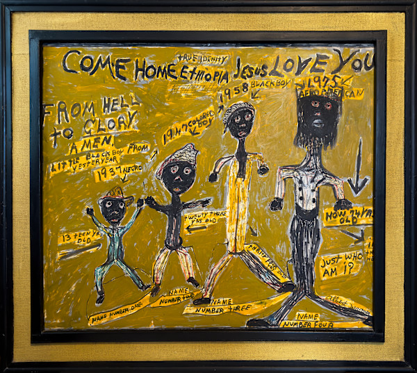 Untitled (come home Ethiopia Jesus love you) by Albert Wagner