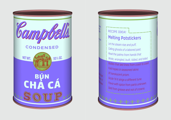 Vietnamese Soup Cans/ Bún Chả Cá from the series Perpetual Paintings by Trọng Gia Nguyễn, Image 1.