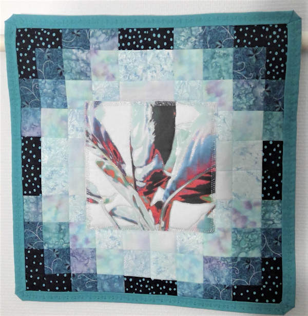 Digi Floral turquoise by Katrina Sjoberg