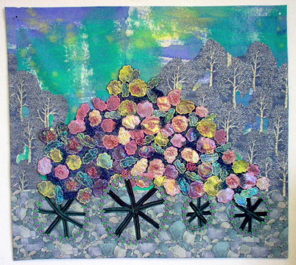 Flower Cart Explosion by Katrina Sjöberg