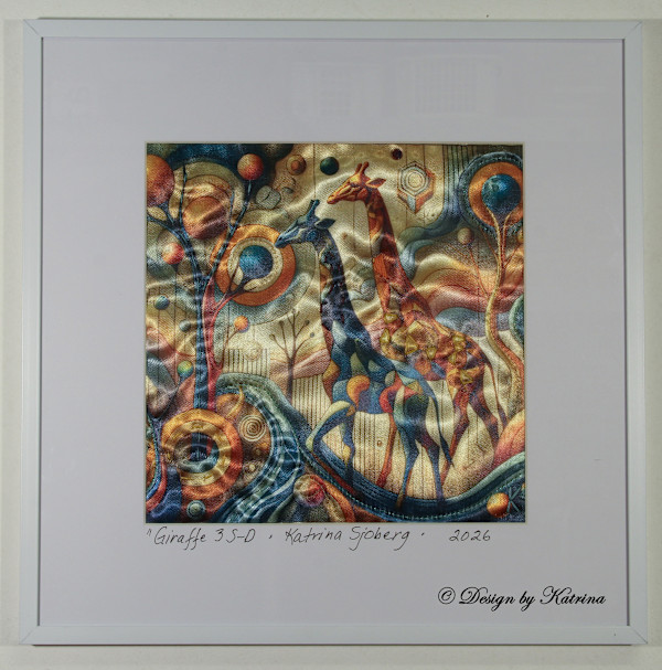 Giraffe 3S-D by Katrina Sjoberg, Image 1.