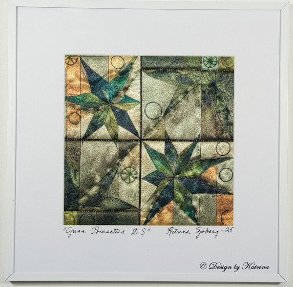 Green Poinsettia 2 S by Katrina Sjoberg