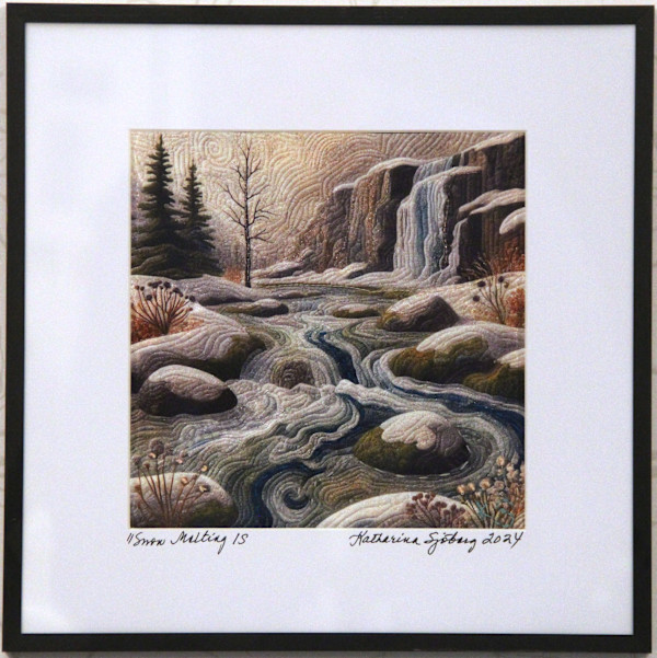 Snow Melting by Katrina Sjoberg