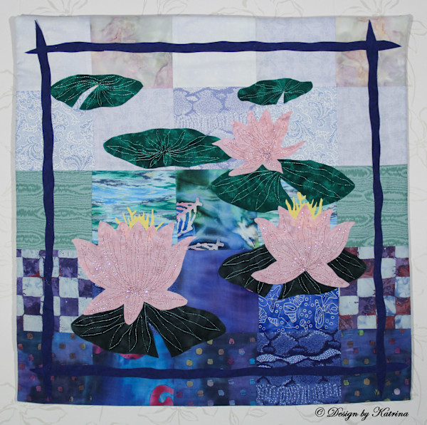 Three Waterlilies by Katrina Sjöberg