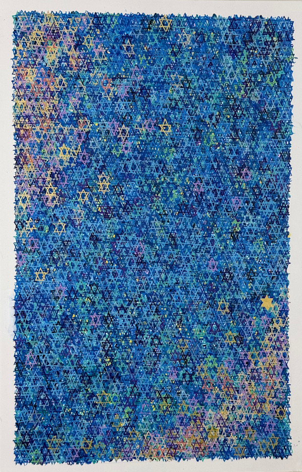 Stars of David Project #16 by Jennifer Lewis