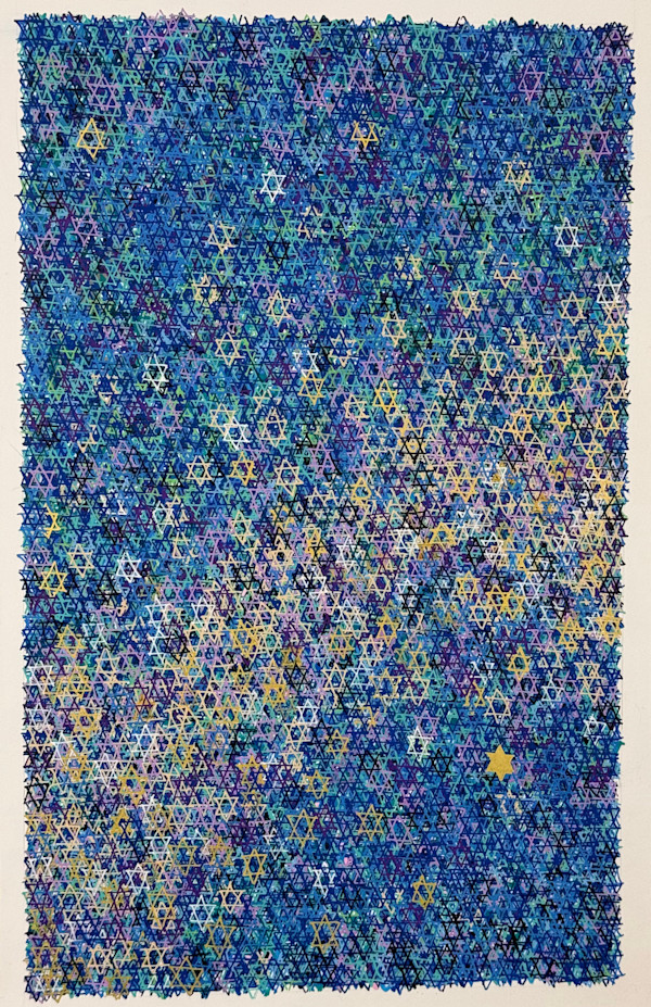 Stars of David Project #17 by Jennifer Lewis
