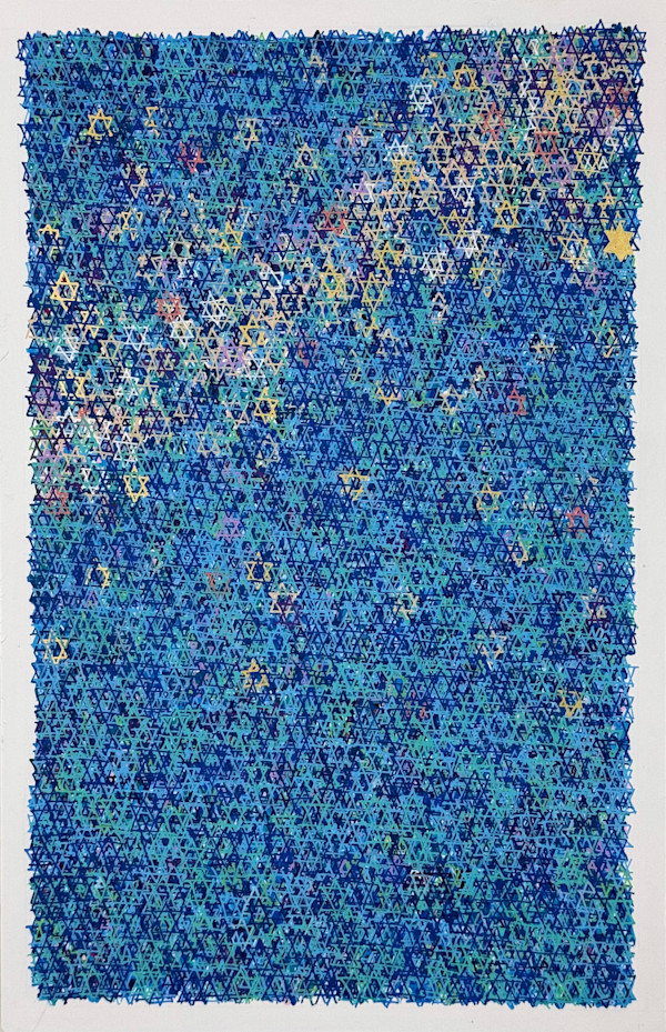 Stars of David Project #23 by Jennifer Lewis