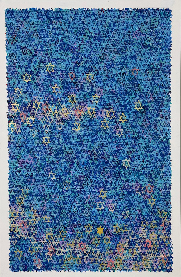 Stars of David Project #25 by Jennifer Lewis