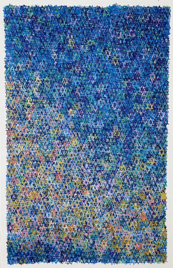 Stars of David Project #3 by Jennifer Lewis