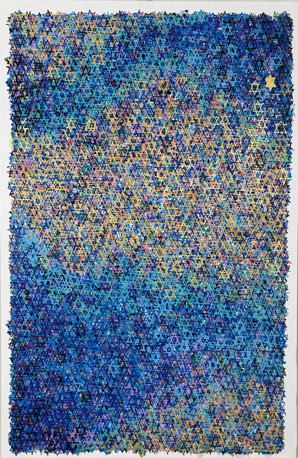 Stars of David Project #6 by Jennifer Lewis