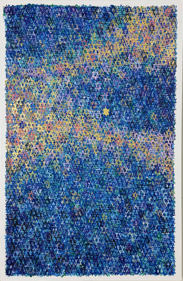 Stars of David Project #9 by Jennifer Lewis
