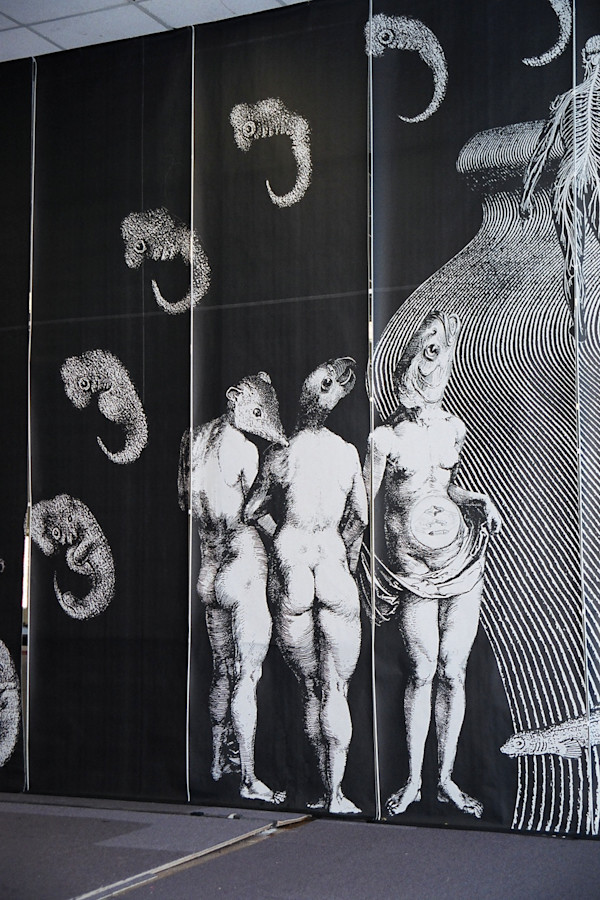 Detail: Genetics/Memetics: Art-O-Matic 2002, Washington, DC by Patricia Buck