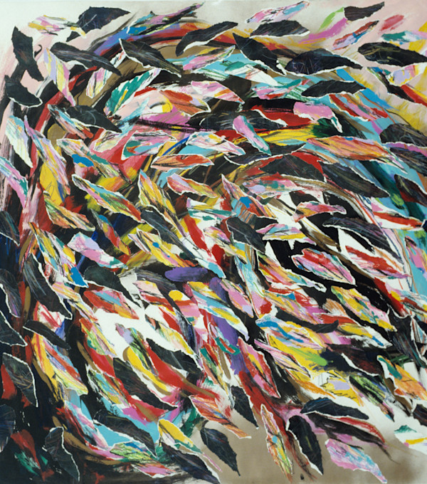 Energy Essense II (Flaming Form) by Patricia Buck