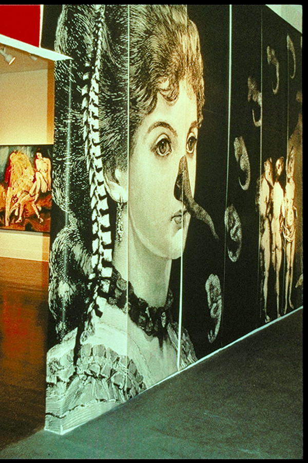 Detail: (gallery entrance) Genetics/Memetics: Pirate Contemporary Art, Denver, CO by Patricia Buck