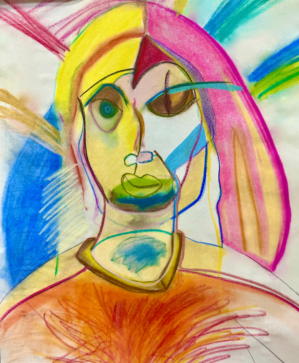 Self portrait by Patricia Buck, Image 1.