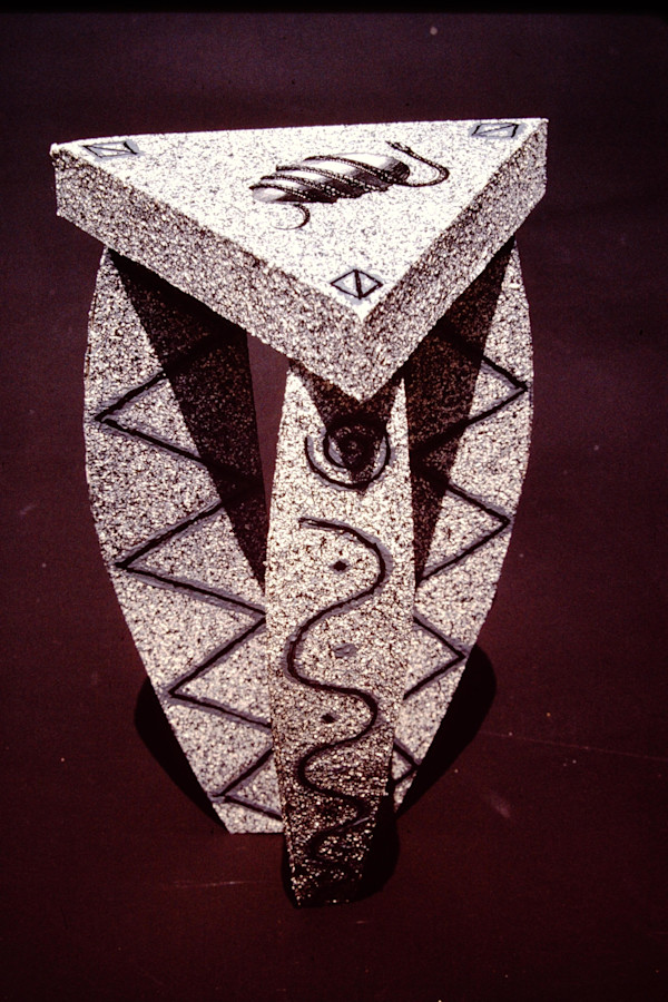 Ritual Croning Table, maquette by Patricia Buck, Image 4.