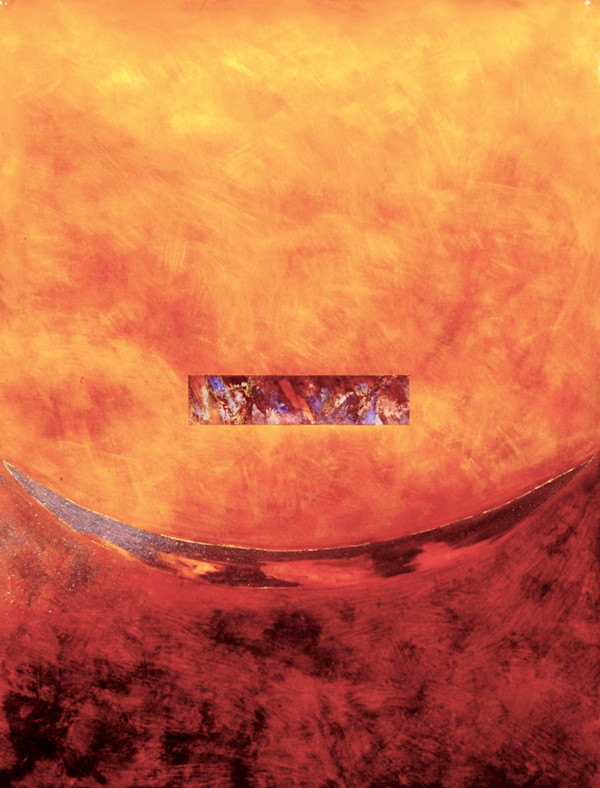 The Cauldron Series: Glyph and crescent by Patricia Buck, Image 1.