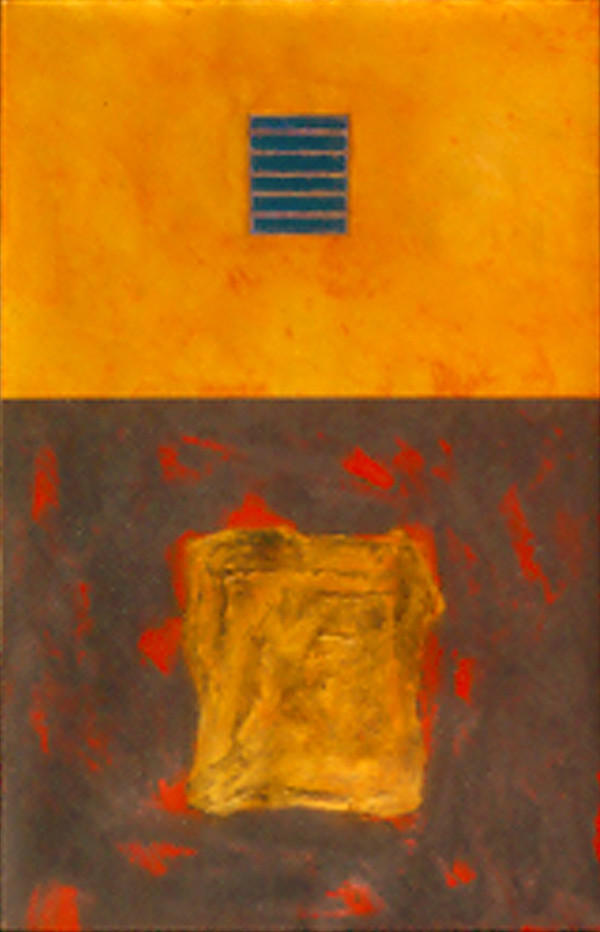 Paintings of the I Ching:  Small Hexagram with Square by Patricia Buck