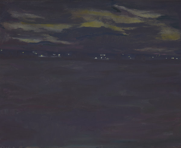 The Salish Sea at Night by Patricia Buck