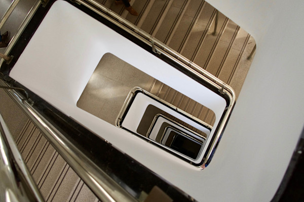 Brooklyn Museum - Stairwell by Patricia Buck, Image 1.