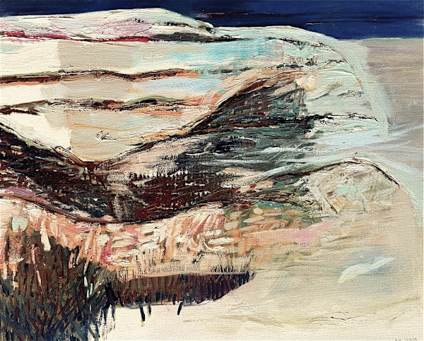 Rocks near Windmill Beach by Angela Briggs