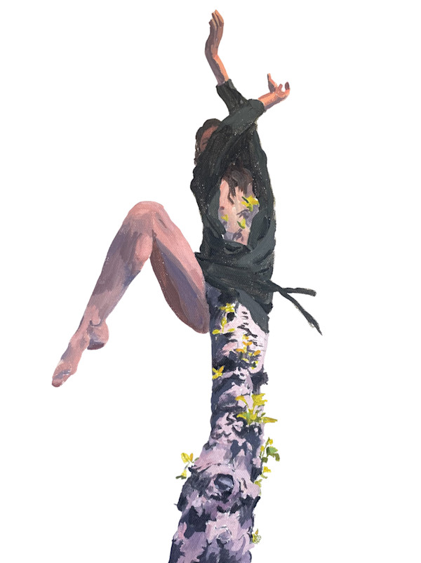 Study for Apple Tree 20 (Daphne, Blocking) by Betsy Jacks, Image 2.