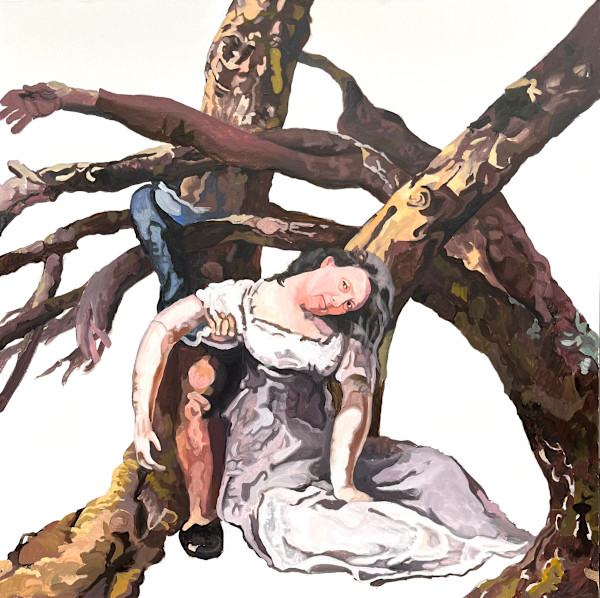 Collapsing Woman 2, After Thomas Cole by Betsy Jacks, Image 1.