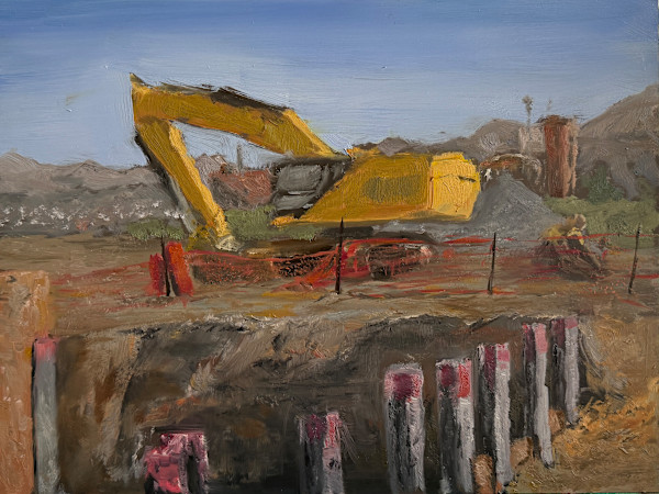 Excavation at the Screen Building by Brandon Waite, Image 1.