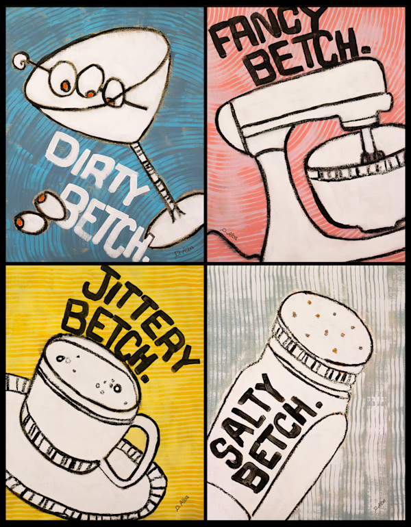 Betch Series (Four Pieces) by Diego Alba, Image 1.