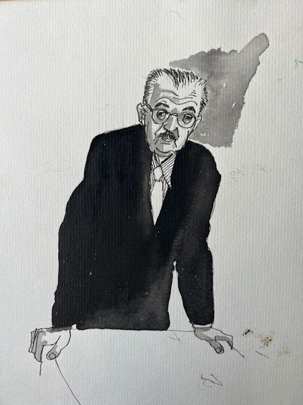 Man in Black Suit by Arthur Gebhardt, Image 1.
