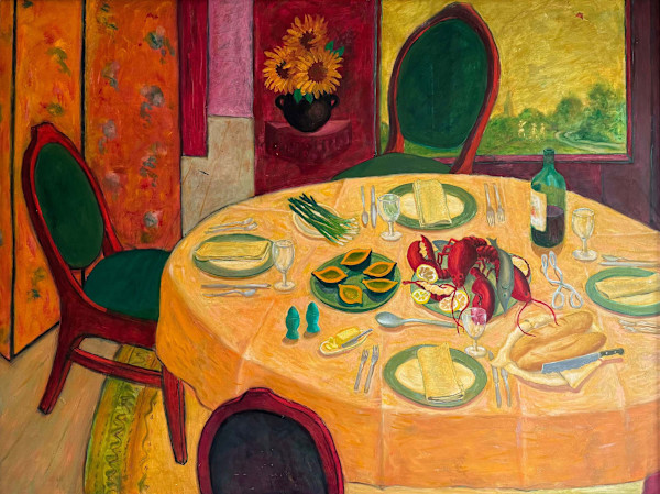 Lobster Dinner by Arthur Gebhardt, Image 5.