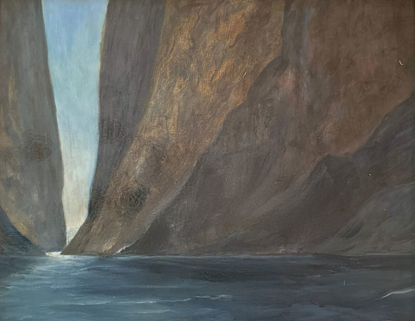 Norwegian Fjord by Arthur Gebhardt