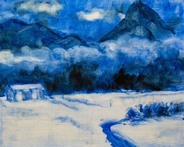 Snowy Evening by Arthur Gebhardt, Image 2.