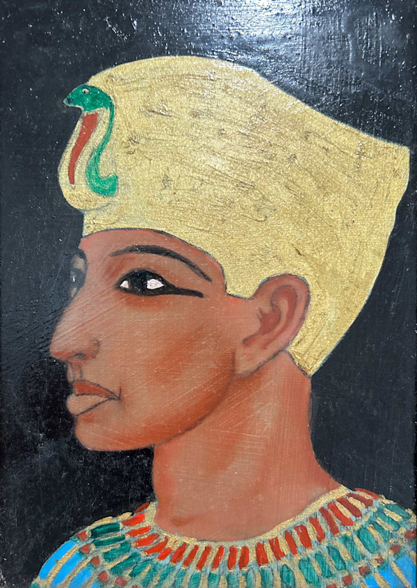 Pharaoh head by Arthur Gebhardt, Image 2.