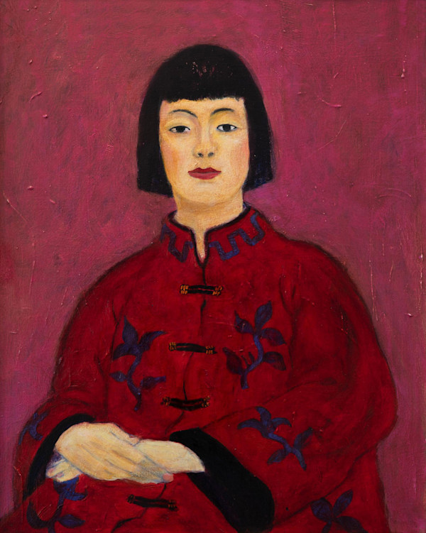 Lady in Red by Arthur Gebhardt, Image 5.