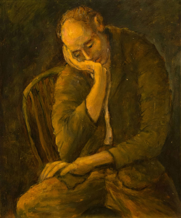 Sad Man by Arthur Gebhardt
