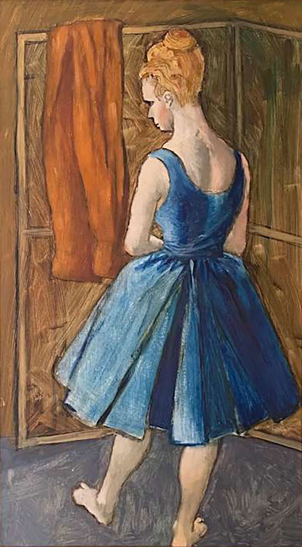 Ballerina Degas Like by Arthur Gebhardt